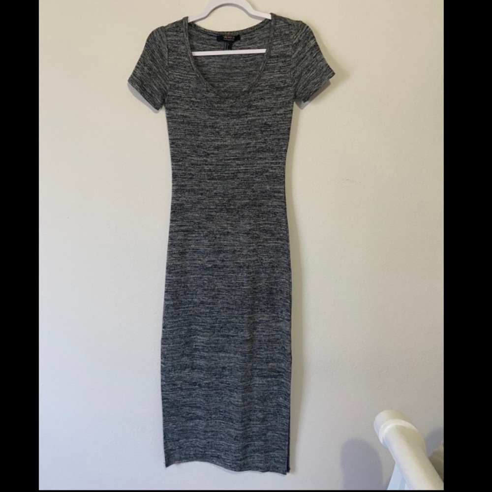 Long grey dress